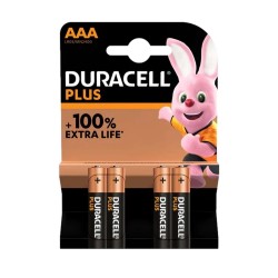 Duracell Plus Power Batteries AAA 4 Pack